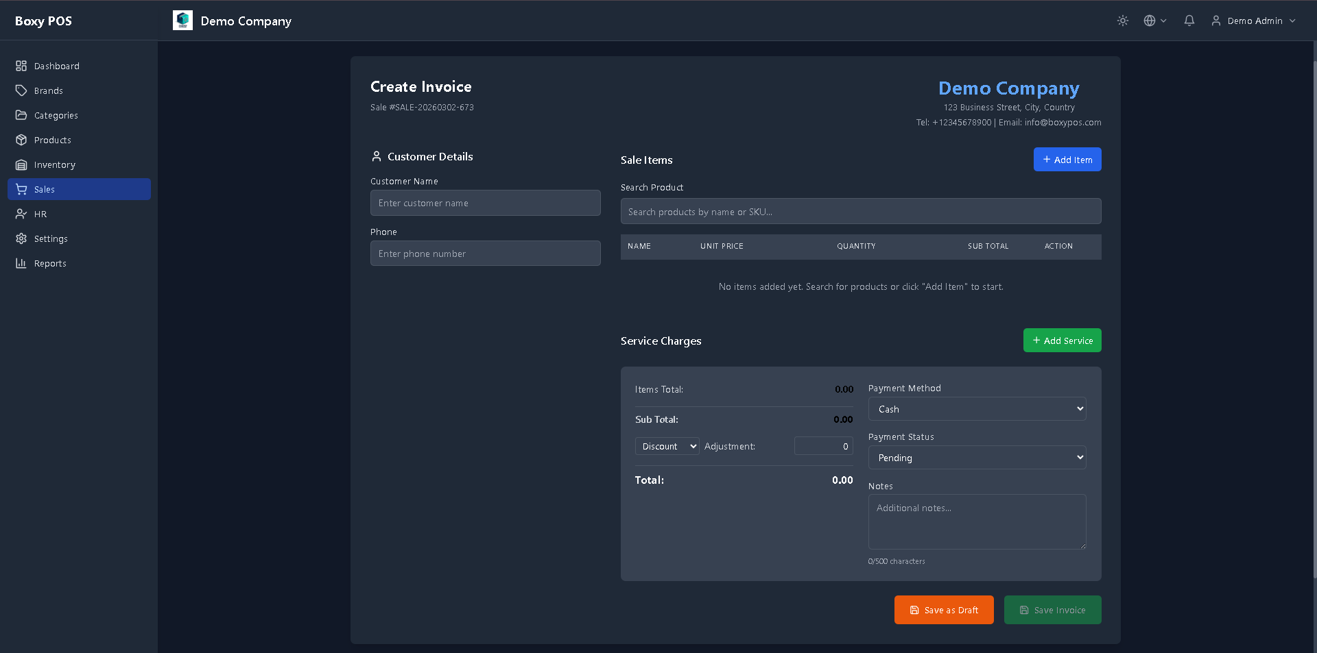 Boxy - Cloud based POS & ERP 8